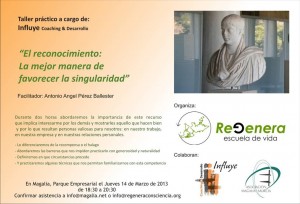 taller de reconocimiento